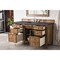 James Martin Vanities Brittany 60in Single Vanity, Saddle Brown w/ 3 CM Charcoal Soapstone Quartz Top 650-V60S-SBR-3CSP - alternate 6